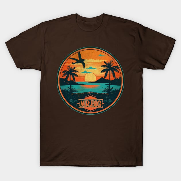 Retro Vibes - Mr.BIG - Mr Big - T-Shirt | TeePublic